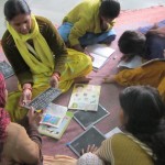 Literacy classes with girls of Balika Grah Kota