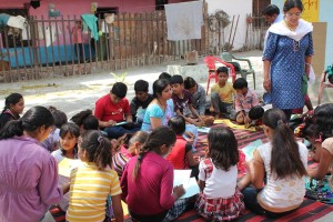 Minds at Work .story workshop at Tulapura