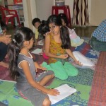 Story workshop at Teachers colony Kota