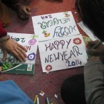Welcoming new Year....practicing english writing